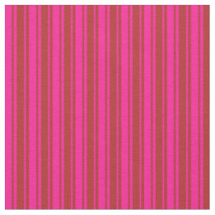 Muster für tiefe rosa und rote Linien/Streifen Stoff