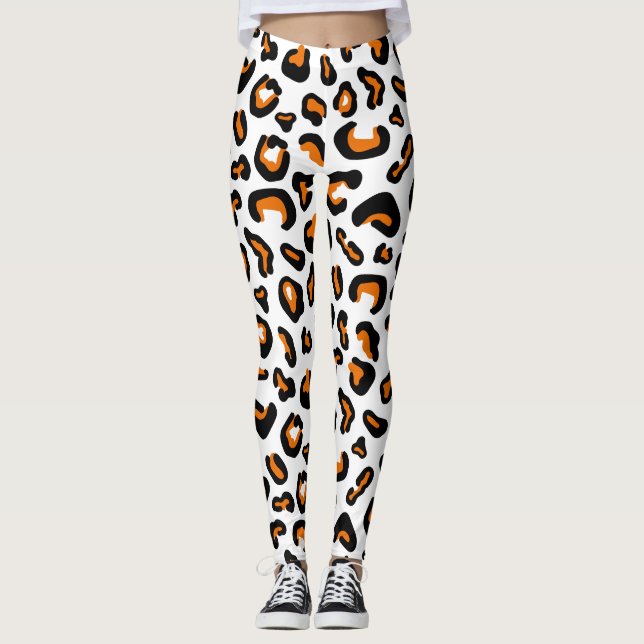 Muster für Tierdrucke Leggings (Vorderseite)