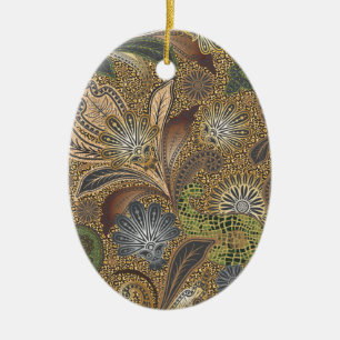 Muster für Tierdruckpaisley Keramikornament