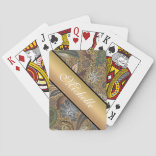 Muster für Tierdruckpaisley Spielkarten
