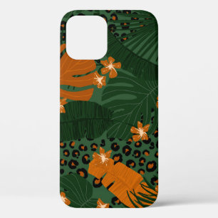Muster für tropische Leopard-Blätter Case-Mate iPhone Hülle