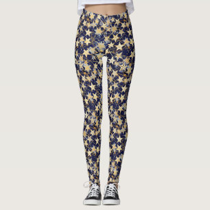 Muster für vernetzte Sterne Leggings