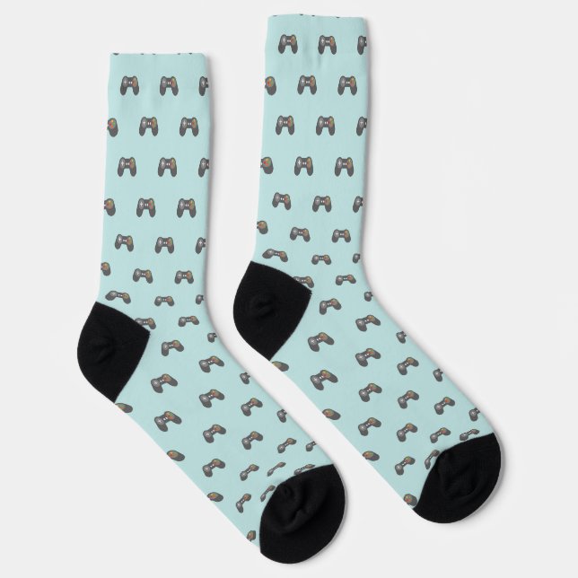 Muster für Videospielcontroller Socken (Rechts)