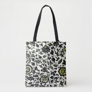 Muster für viktorianische Blumenzierkunst Tasche