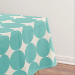 Muster für Vintage, Aquamarine grüne geometrische  Tischdecke<br><div class="desc">Vintage Minze Aquamarine geometrische Punktmuster Tablette</div>