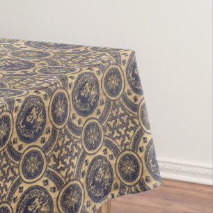 Muster für Vintage japanische Drachen und Blume Tischdecke