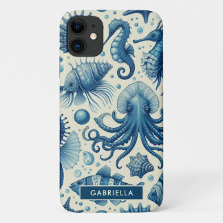 Muster für Vintage Meereswelt Case-Mate iPhone Hülle