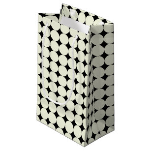 Muster für Vintage Schwarz-weiße geometrische Punk Kleine Geschenktüte