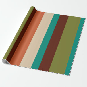 Muster für Vintage Streifen Geschenkpapier