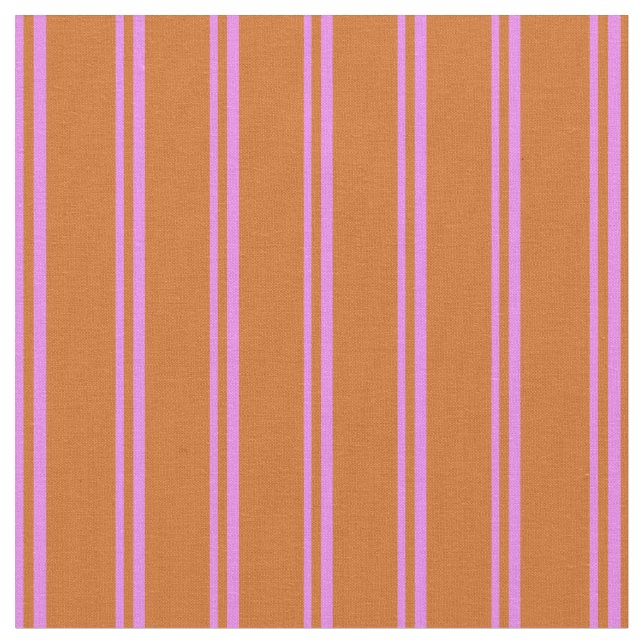 Muster für Violett und Schokolade Stoff (Nahaufnahme)