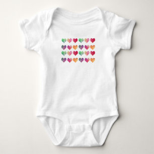 Muster für Wasserfarben Baby Strampler