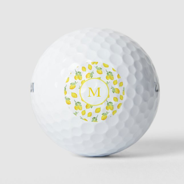 Muster für Wasserfarben Golfball (Vorderseite)