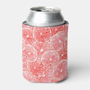 Muster für Wasserfarben-Grapefruits Dosenkühler