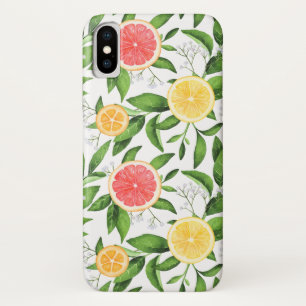 Muster für Wasserfarben, Orangen und Grapefruits Case-Mate iPhone Hülle
