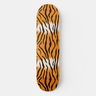 Muster für wilde und natürliche Tiger Skateboard
