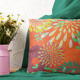 Muster für Wirbel und Kreise Kissen