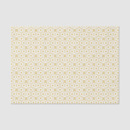 Muster Gelbe Biene und Honeycomb Seidenpapier