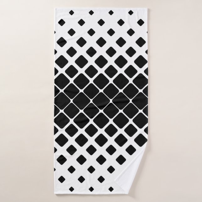 Muster, gerundet diagonal badehandtuch (Badehandtuch)