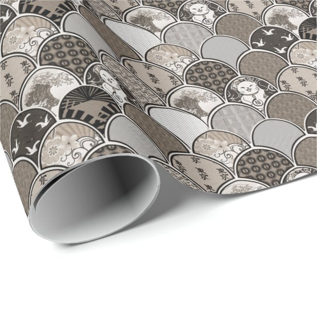 Muster Geschenkpapier (Rolleneckpunkt)