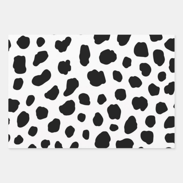 Muster Geschenkpapier Set (Vorderseite)