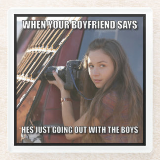 Muster Glasuntersetzer