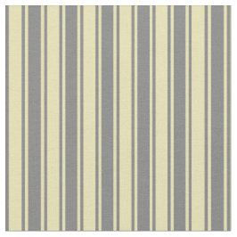 Muster Grau und Tan Streifen/Linien Stoff