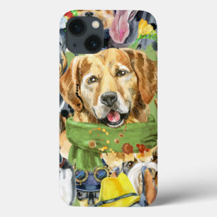 Muster Haustiere Hunde Leber Case-Mate iPhone Hülle