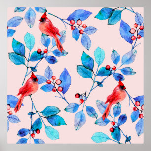 Muster Hintergrund abstraktes Kaleidosdesign Poster