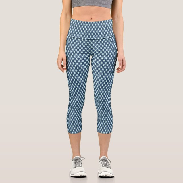 Muster HochglanzYoga Capri XS (0-2) (Vorderseite)