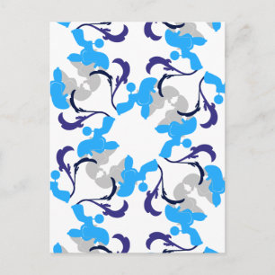 Muster-Hunde Postkarte