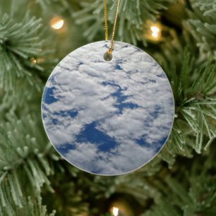 Muster im Himmel von Shirley Taylor Keramik Ornament