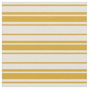 Muster in Beige und Goldenrod Stoff