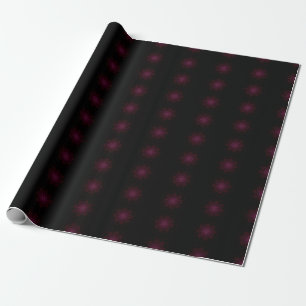 Muster in Schwarz und Rosa Geschenkpapier