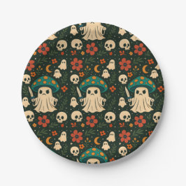 Muster Killer Shrooms & Blume Pappteller