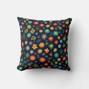 Muster-Kissen für elegante Blume Kissen