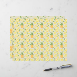Muster-Kollektion für Obstkörbe - Ananas