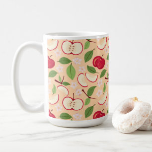 Muster-Kollektion für Obstkörbe - Äpfel Kaffeetasse