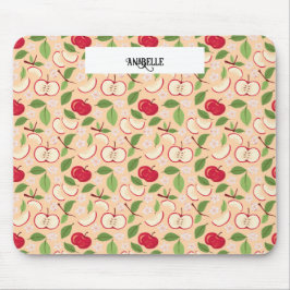 Muster-Kollektion für Obstkörbe - Äpfel Mousepad