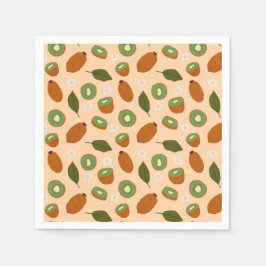 Muster-Kollektion für Obstkörbe - Kiwi Serviette