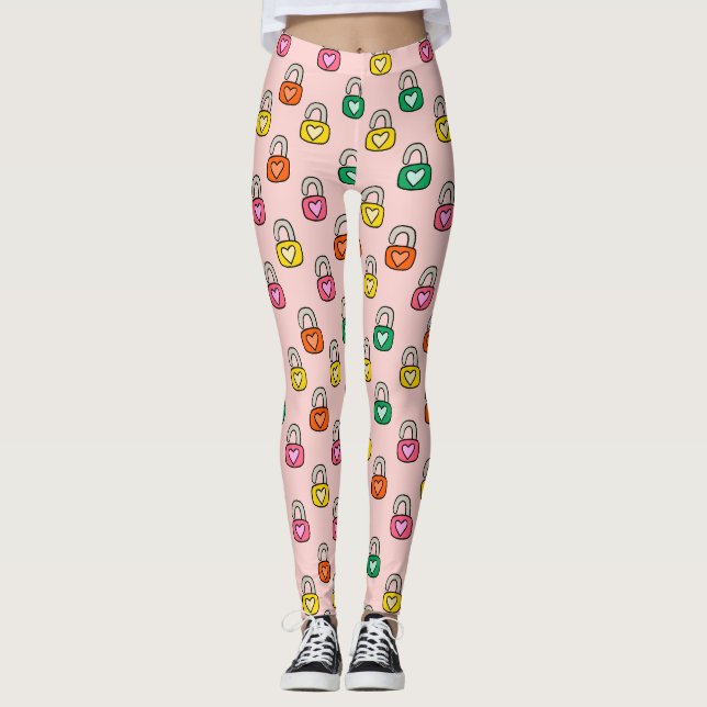 Muster Leggings (Vorderseite)