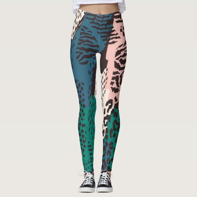 Muster Leggings (Vorderseite)
