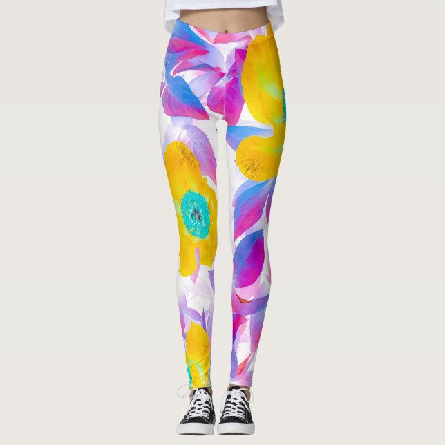Muster-Leggings Leggings (Vorderseite)