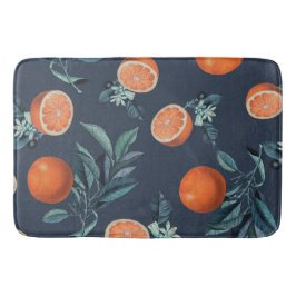 Muster Lemon und Leaf VI Badematte