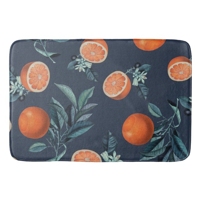 Muster Lemon und Leaf VI Badematte (Vorderseite)