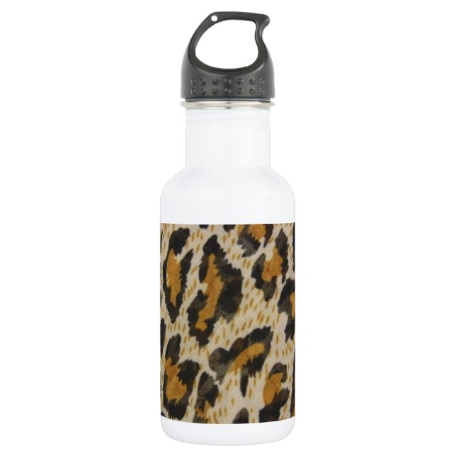 Muster — Leopard Trinkflasche (Vorderseite)