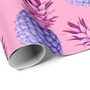 Muster Lilac & Pink Pineapples Geschenkpapier