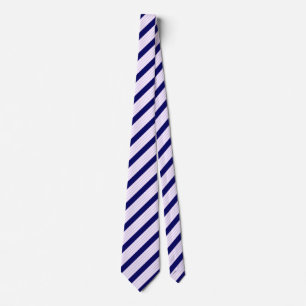 Muster Lilac und weiße Streifen mit marineblau Krawatte