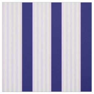 Muster Lilac und weiße Streifen mit marineblau Stoff