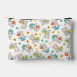 Muster Llamas, Niedliche Llamas, Alpacas, Blume Zubehörtasche