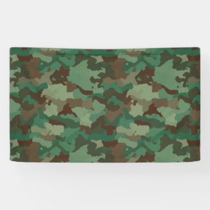 Muster militärischer Streitkräfte Banner